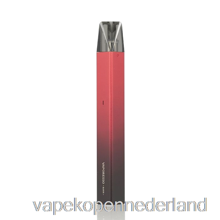 Elektronische Sigaret Vape Vaporesso Barr 13w Pod-systeem Rood